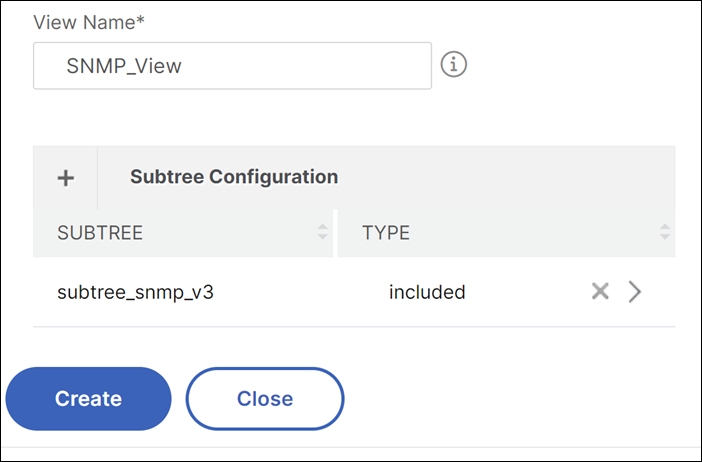 SNMP View