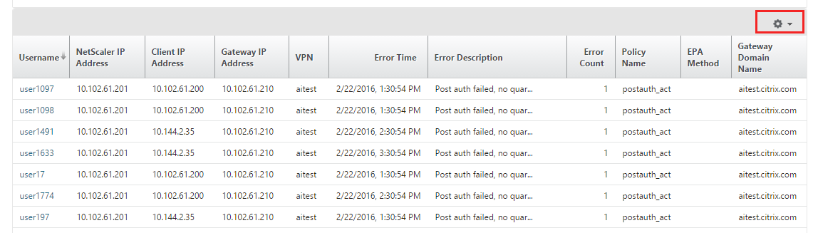 EPA error