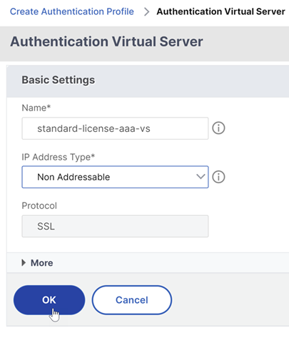 Standard License VS