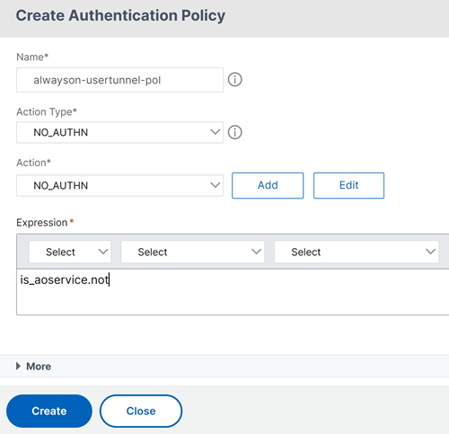 `No-auth-policy`