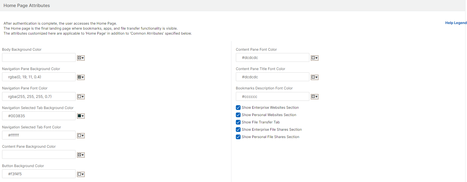Default theme common attributes1