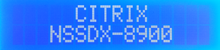SDX 8900 after conversion