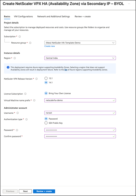 Configure basic settings